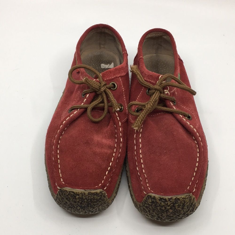 Xiu Xian Women Casual Lace-up Suede Flat Sneaker Shoes 015-240 Size 7 - Picture 3 of 16